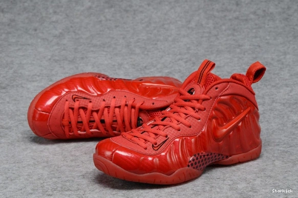 Red  Pro October 624041-603 Air Foamposite 0112